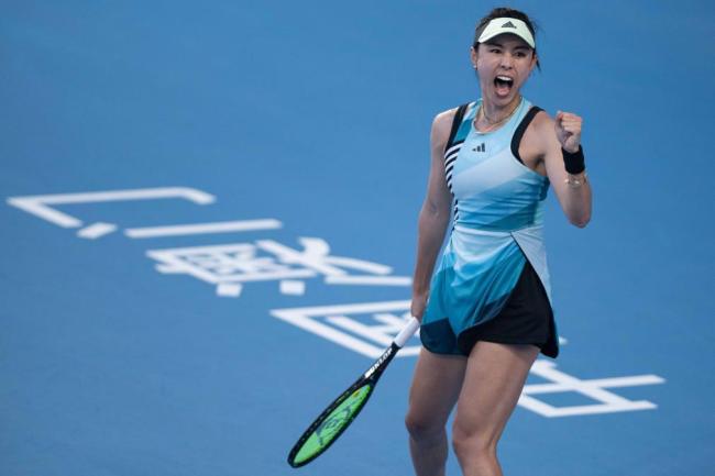 王蔷夺得中国网球总决赛冠军