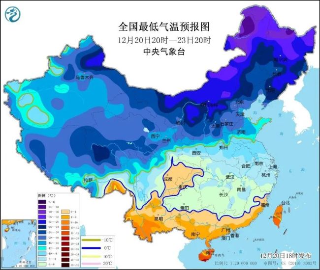 0℃线将抵达华南北部 气象专家：华北地区的寒冷很另类