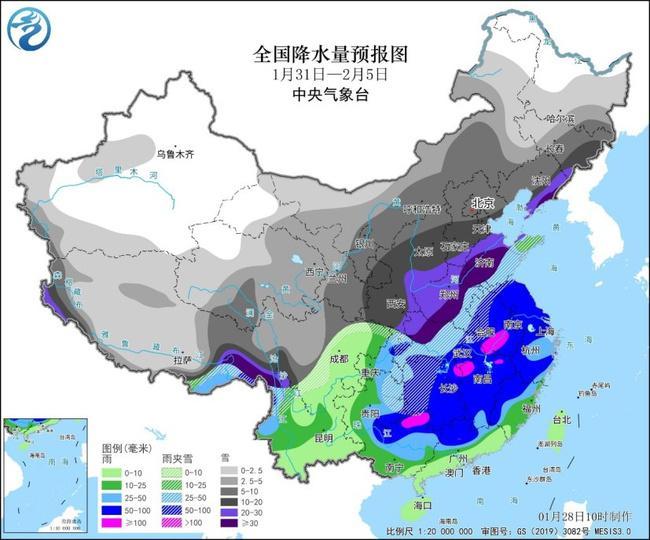 春节前10省局地将出现暴雪或大暴雪，豫鲁鄂降雪具有极端性