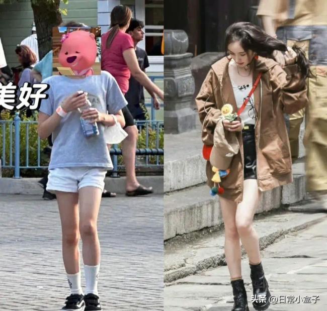 小糯米近照曝光引热议港媒称赞简直就是缩小版的杨幂4