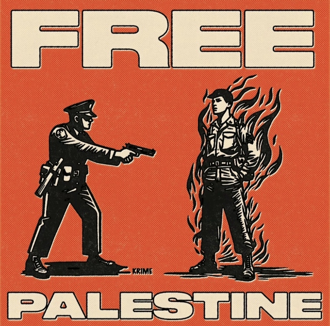 高喊“解放巴勒斯坦”自焚美军因伤势过重死亡 民众自发聚集！