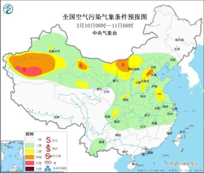 中央气象台：未来一周北方大部气温持续回升 江南华南多阴雨天气