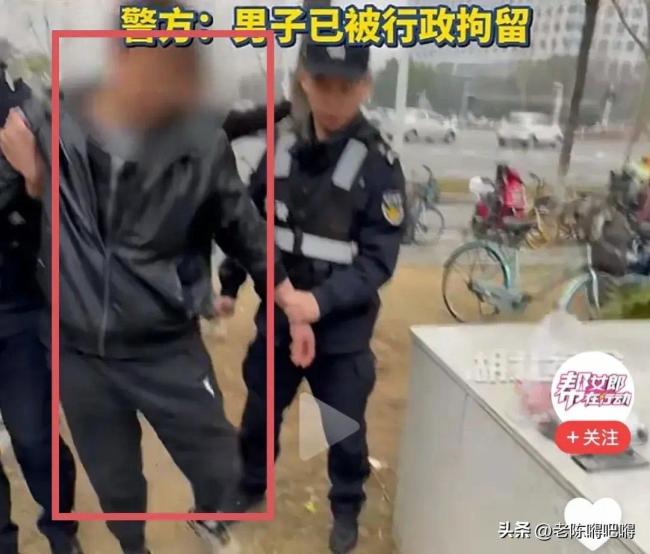 男子超市偷牛肉和排骨被执勤民警抓个正着，行拘