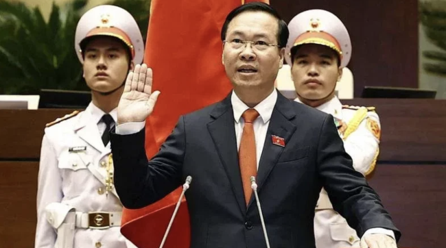 越共中央批准越南国家主席武文赏辞职，上任刚满一年