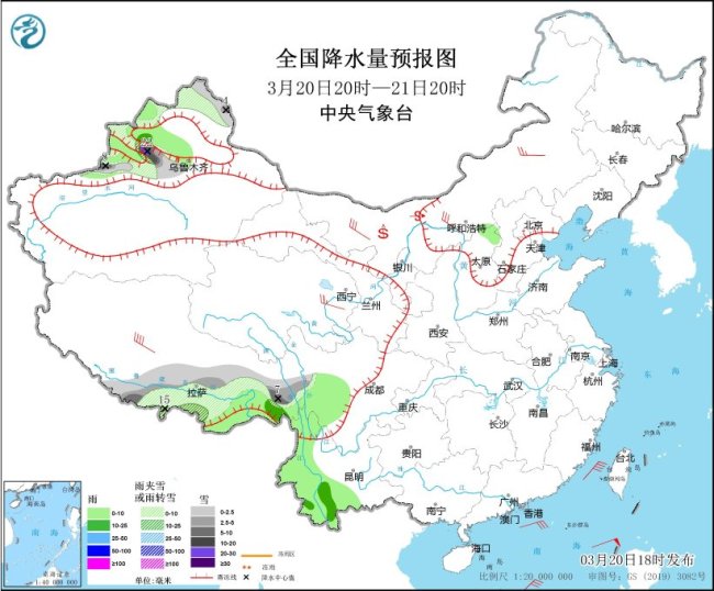 多地降温10℃+！中东部大范围降水将袭 伴有对流天气