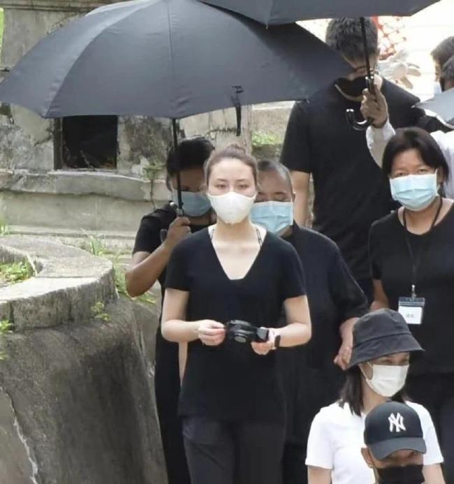 何超莲为赌王扫墓，70岁陈婉珍罕见露面，状态憔悴需搀扶上山