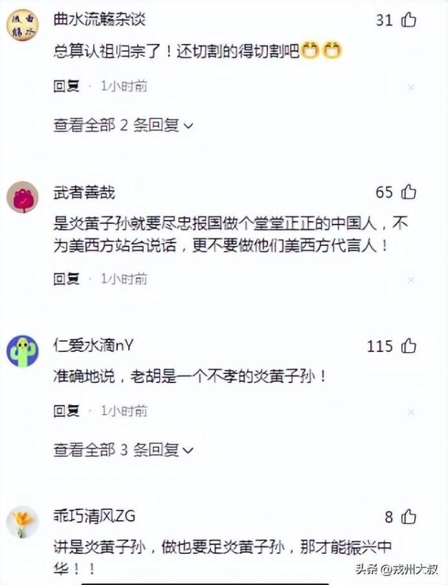 胡锡进参加黄帝故里拜祖大典 炎黄子孙热议，盼其言行如一