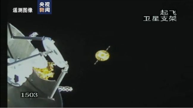 中国卫星拍下地球月球新合影