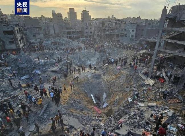 以军空袭加沙地带欧洲医院周边地区 5平民遭波及受伤