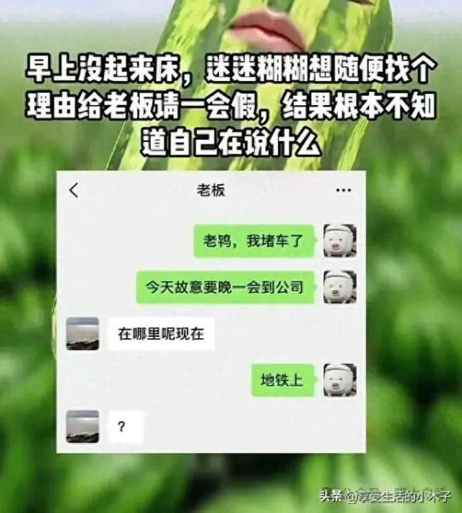 睡觉中途醒来千万不要发消息，胡言乱语真的很社死！