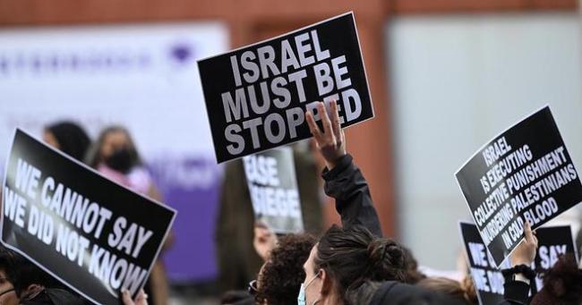 美国各高校抗议以色列对加沙的战争