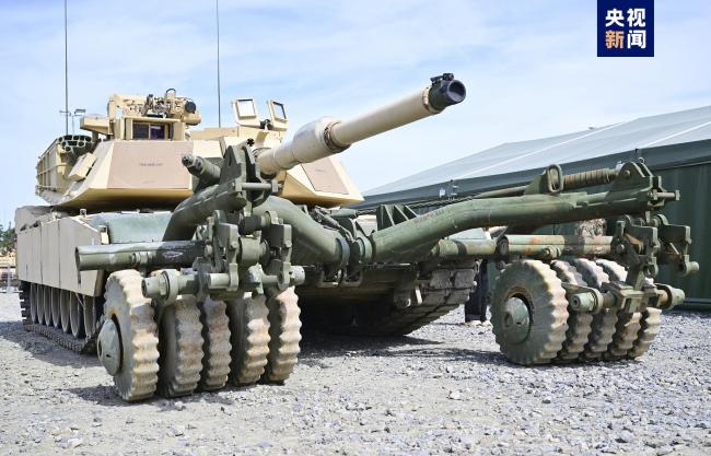 烏軍方否認美援“艾布拉姆斯”坦克撤出作戰一線
