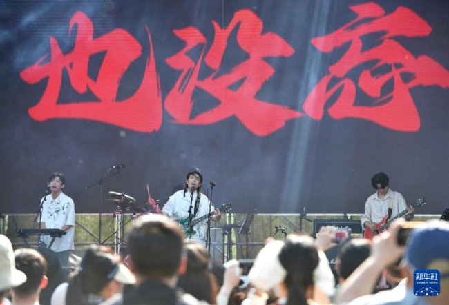 2024北京超级草莓音乐节火热举行 痛仰、鲜克乐队嗨翻全场
