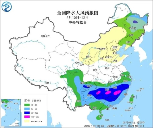 明天北京大部有雷阵雨！风大，阵风7级以上 请注意防风防雷安全