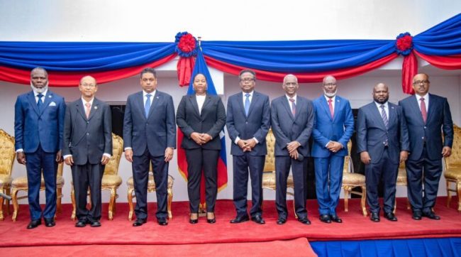 海地過渡總統委員會正式接管政府職責