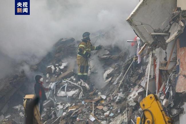 俄別爾哥羅德州居民樓遇襲坍塌事故已致16人死亡