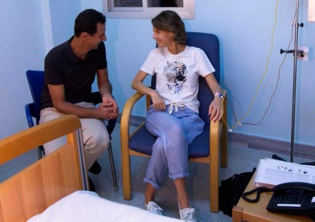 确诊白血病的叙利亚第一夫人曾患癌 抗癌勇士再面临挑战