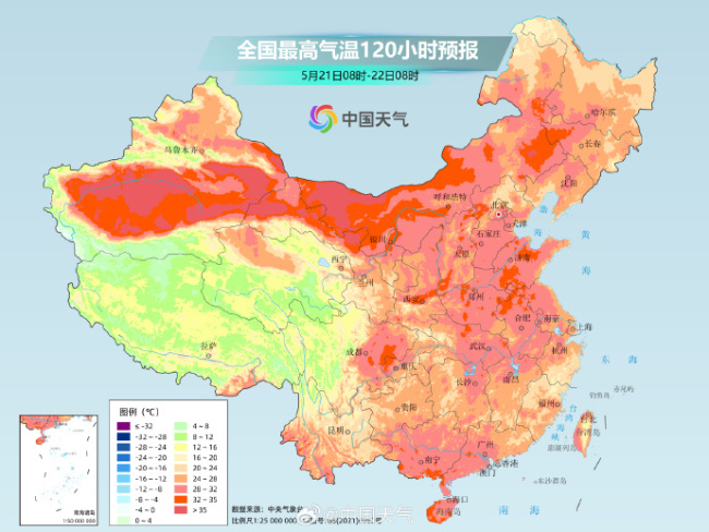 热力升级！北方今年首轮大范围高温来袭，新疆局地将超40℃