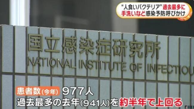 日本食人菌感染激增 2024年病例数创新高