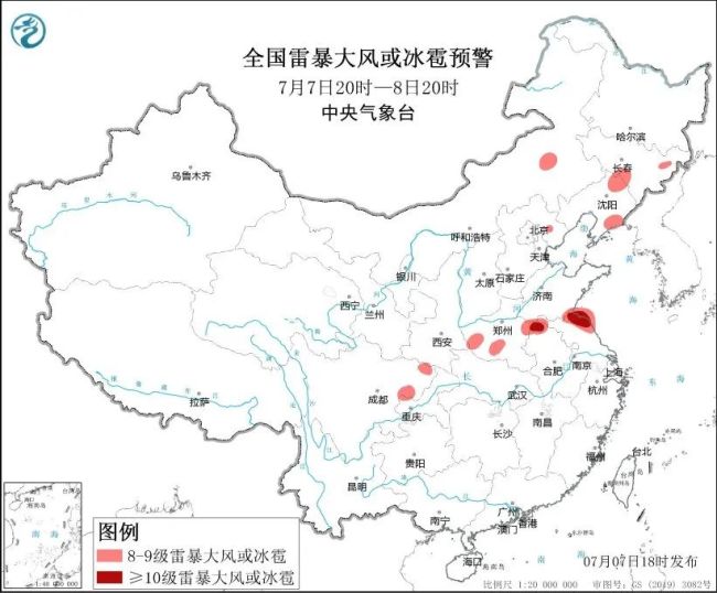 副熱帶高壓位置再次變化！我國主雨帶出現小幅變動