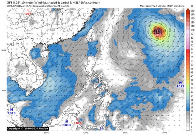 太平洋再现密集预测线，确定酝酿新台风？7月或迎风暴活跃期