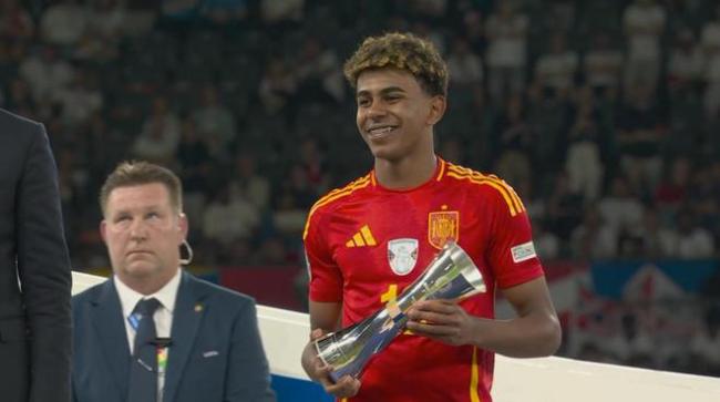 亚马尔本届欧洲杯助攻王 17岁天才创多项纪录