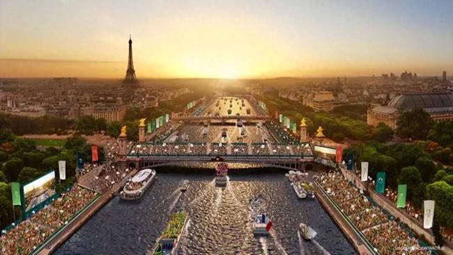 巴黎奥运会首创水上开幕式