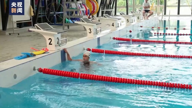 巴勒斯坦游泳运动员：能来巴黎参加奥运会已是胜利