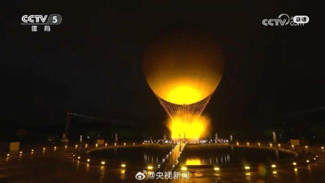 巴黎奥运火炬台是热气球 创举引轰动