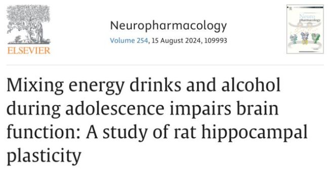 研究发现：酒精与能量饮料混合饮用可能损害大脑认知功能