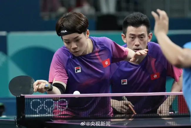 中国香港队乒乓混双第4 网友盛赞决赛悬念丛生
