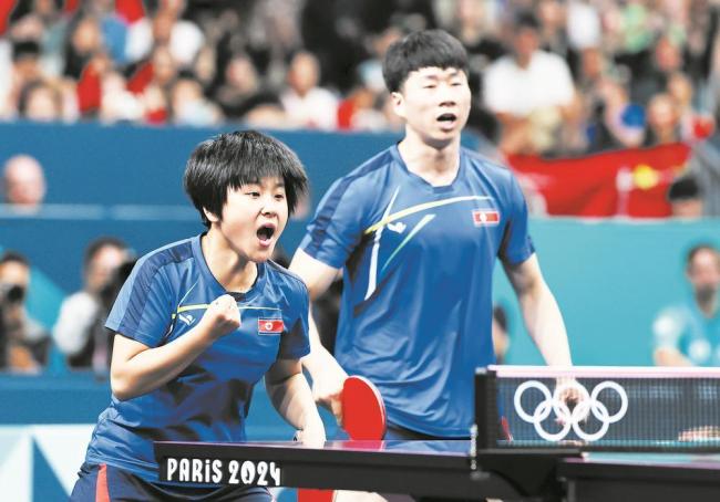 朝鲜乒乓神秘组合正效力重庆职业队 揭秘巴黎奥运黑马