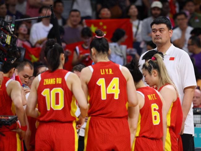 中国女篮最后5分钟一分未得