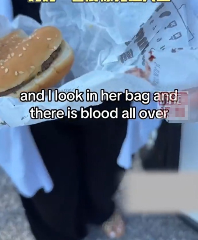 美国女子在女儿的汉堡里发现人血