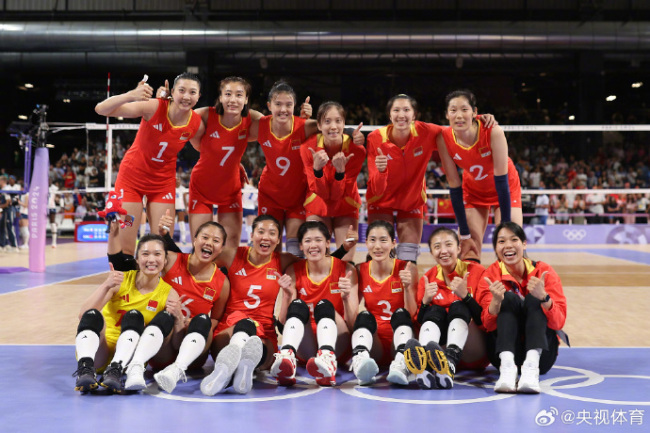 提前出线！中国女排3-0击败法国女排