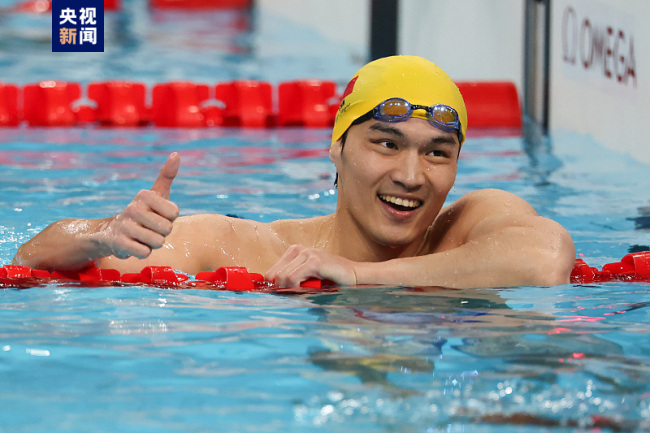12枚奖牌+1项世界纪录！中国队游泳项目收官