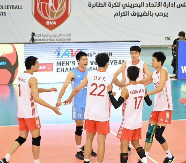 U18男排亚锦赛决赛中国3-2伊朗 7战全胜首度夺魁