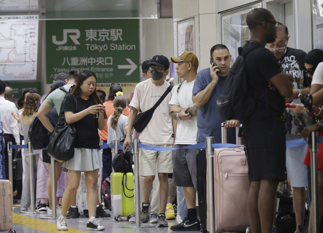 受地震影响 日本东海道新干线等出现延误