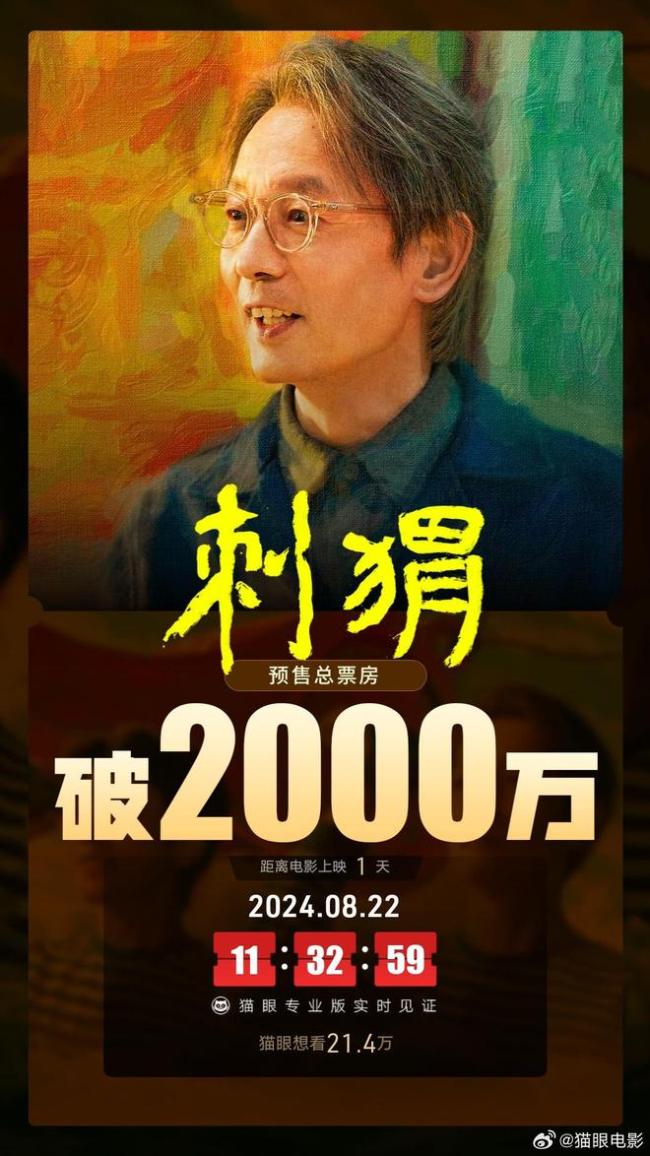 刺猬票房破2000万：点映预售火热