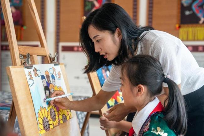 大山里的中非友谊小学开学