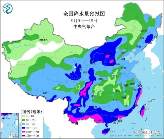 未來10天北方三輪降雨 南方多地高溫或破曆史紀錄