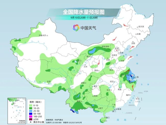 未來10天北方三輪降雨 南方多地高溫或破曆史紀錄