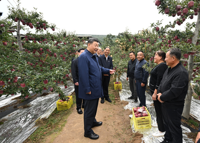 总书记刚刚来过这里丨发展特色现代山地果业，日子越过越红火