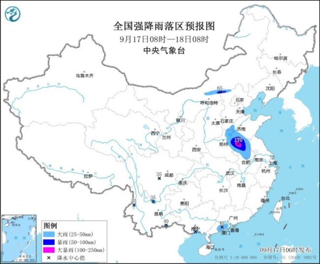 安徽河南山东等地出现强降雨 多地预警升级，中秋返程需谨慎