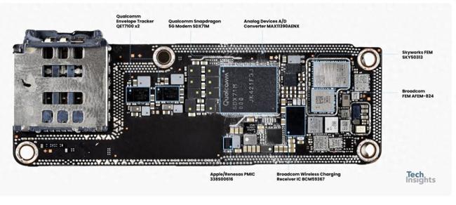 拆解显示iPhone 16采用高通X71基带