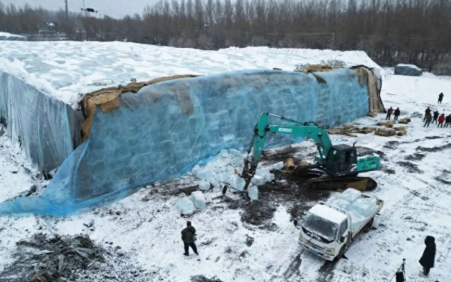 哈尔滨冰雪大世界正式投入建设