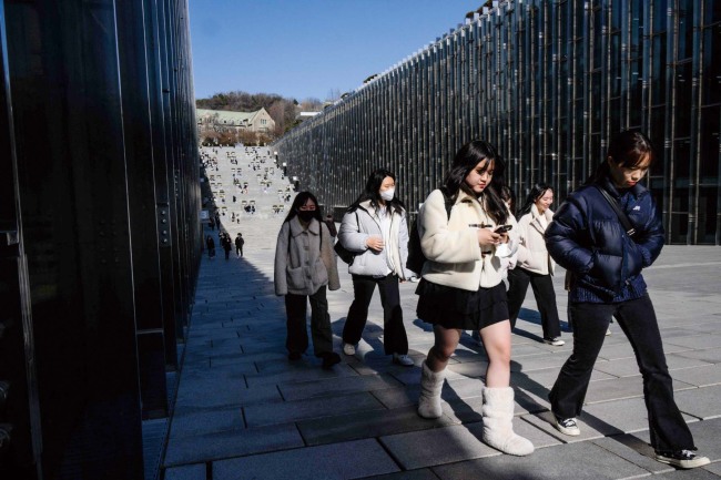 韩国女子大学筹备招男生