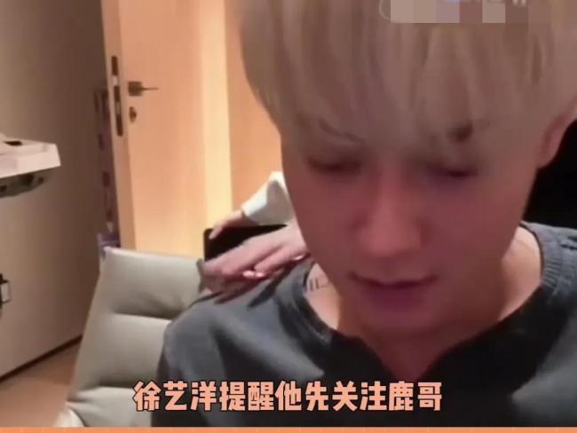 鹿晗黄子韬直播连麦 昆仲情深互动