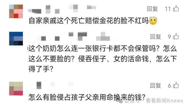 3孩子父亲死字 亲戚花光72万抵偿款 法院判决返还