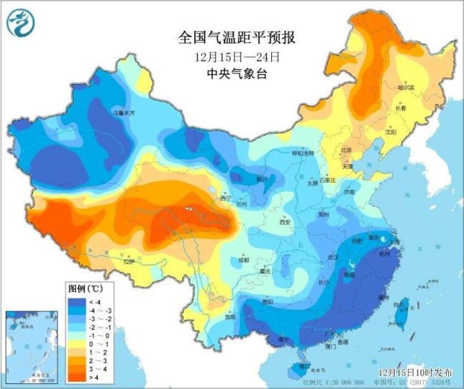 冷空气兵分两路来袭